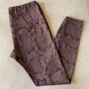 Varley Estrella Legging in Bracken Snake